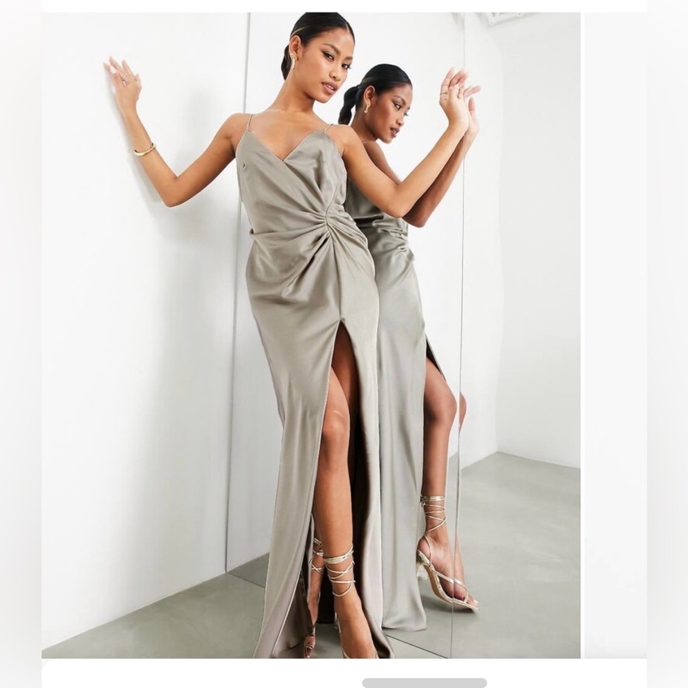 ASOS Dress Sage Green- NWT